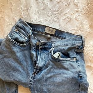 AGOLDE Toni Mid Rise Straight